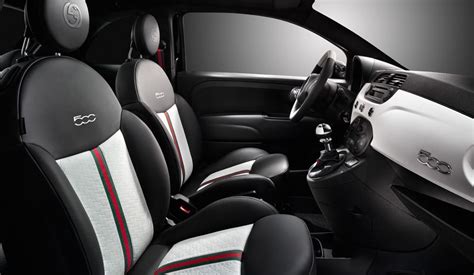 gucci fiat 500 interior design.